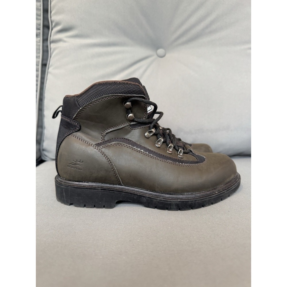 Deer Stags‎ Buster Thinsulate Waterproof Comfort Hiker Book Dark Brown 4 Youth